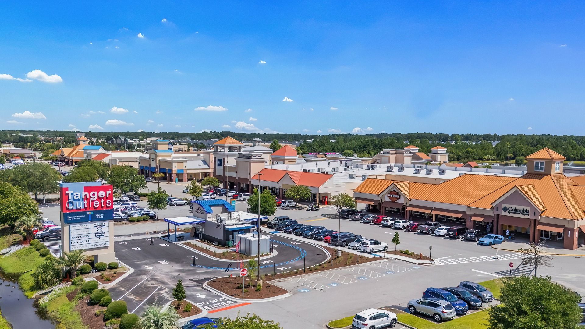 Find top brands and great deals at Tanger Outlets, a short drive from Chestnut Farms by DRB Homes
