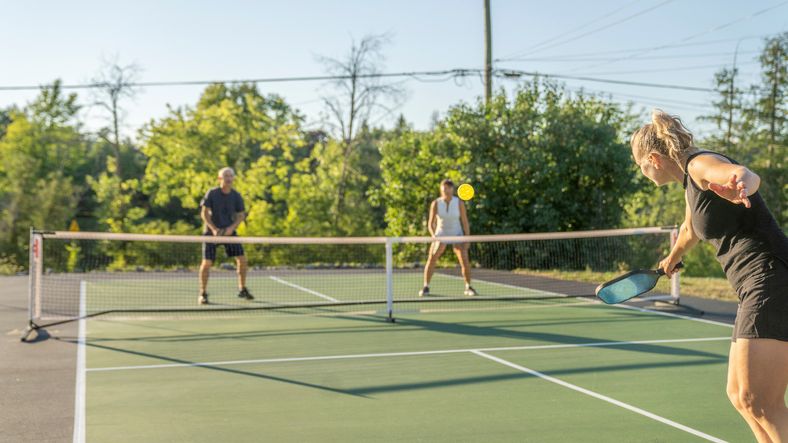 Pickleball Courts- Village of College Park by DRB Homes, Georgetown, DE