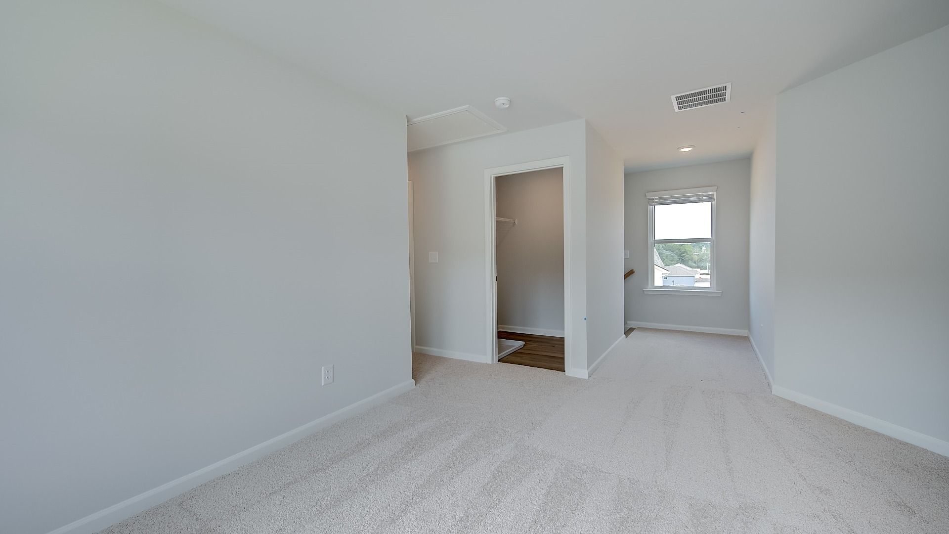 Loft area on second floor of floorplan with open layout, ideal for lounge, office, or play space.