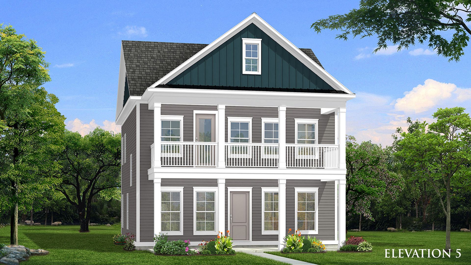 Amherst - Miller Farm Single Family Homes: Pineville, North Carolina - DRB Homes