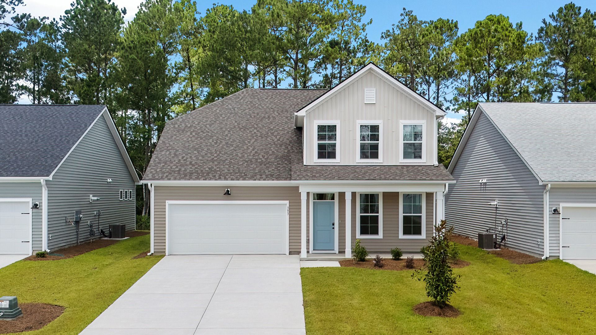 Lighthouse exterior at Bluffs at Sun Colony by DRB Homes
