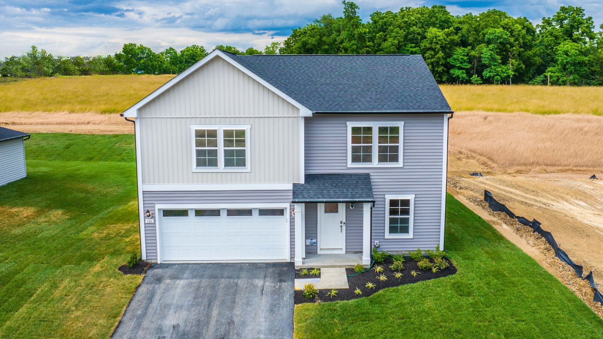 The Whitehall II floor plan with exterior elevation 2.