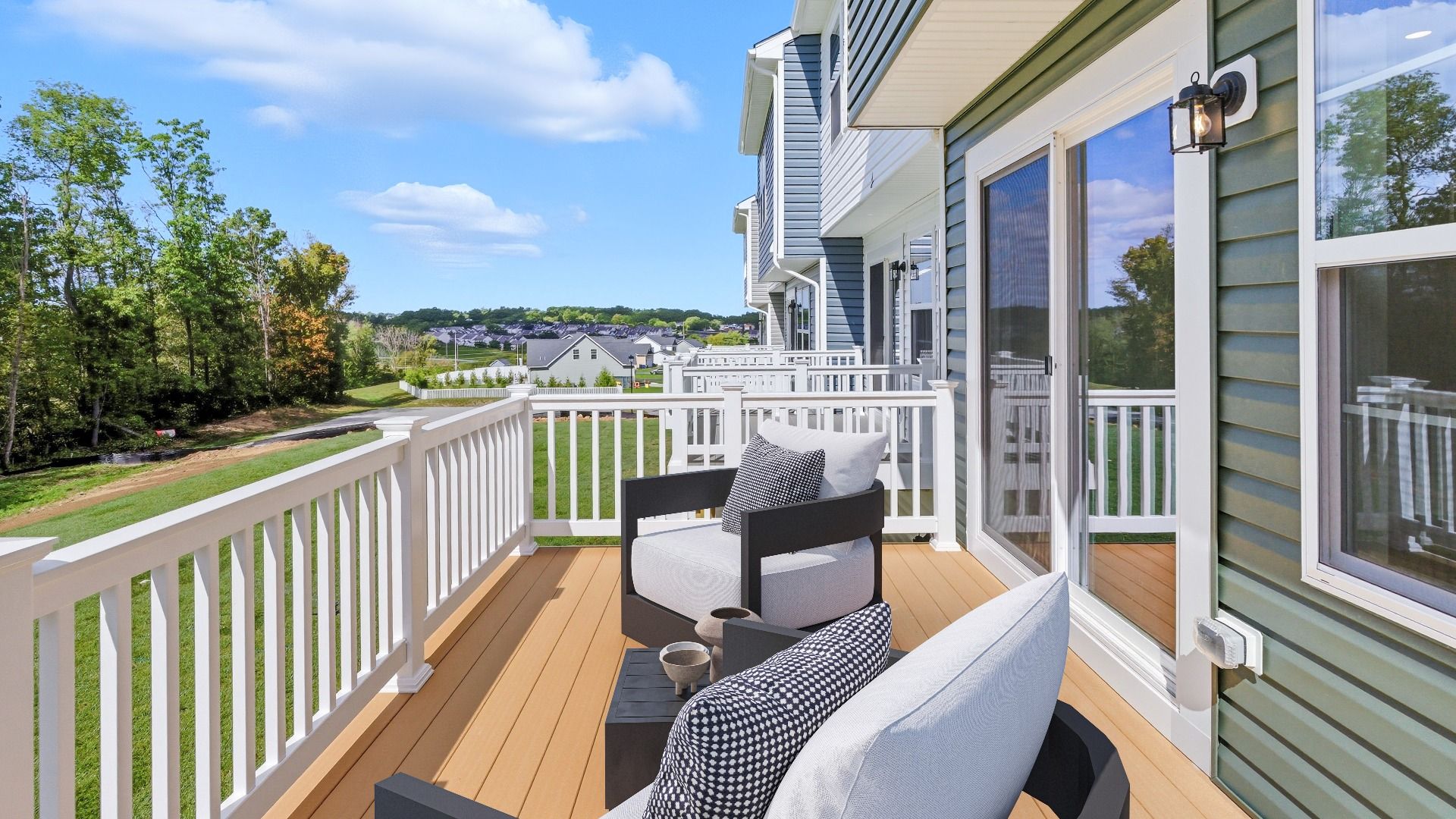 York II Deck off Main-Level Sunroom