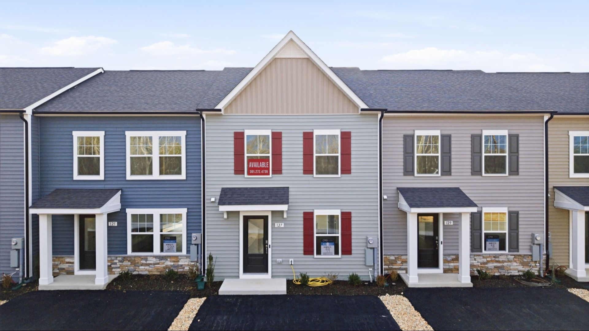 Madison II - Villages at Courthouse Square Townhomes: Martinsburg, District Of Columbia - DRB Homes