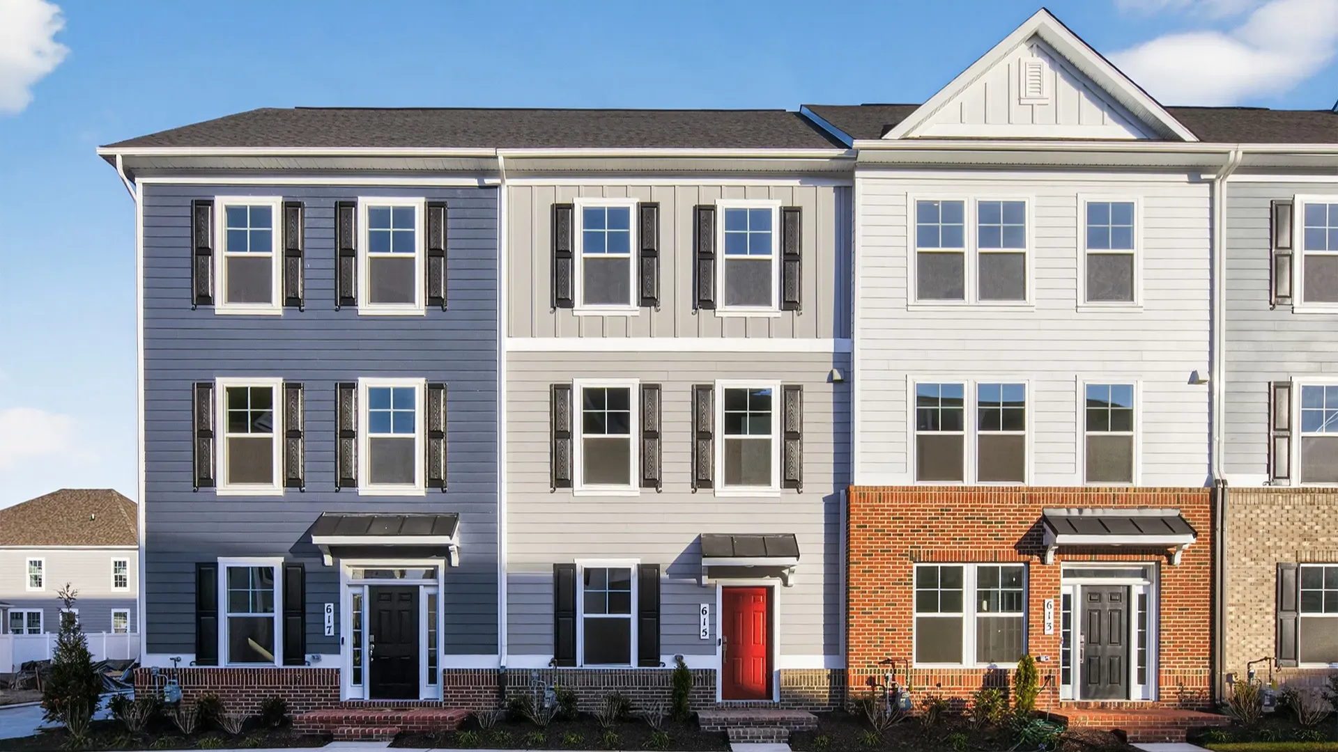 Pratt - Greenleigh Townhomes: Middle River, Maryland - DRB Homes