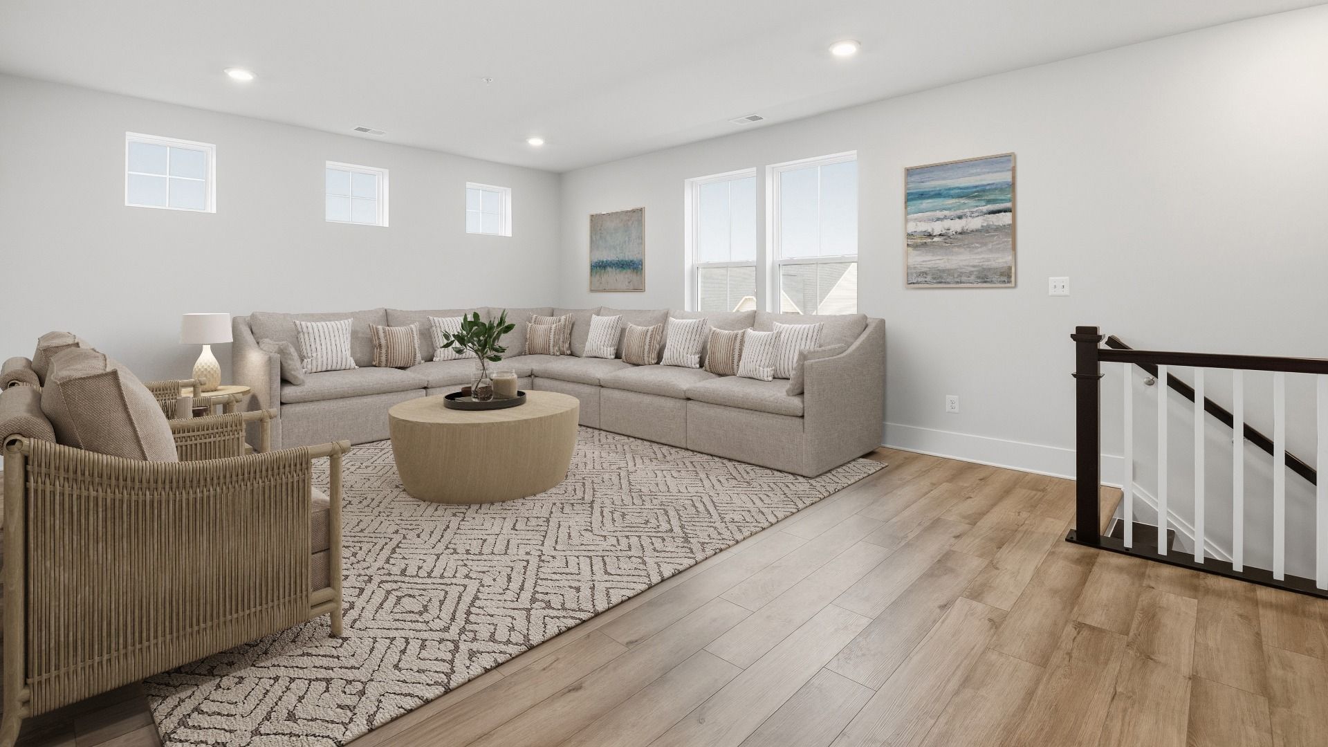 The Brunswick Crossing Villa lofts offer endless options to personalize your home