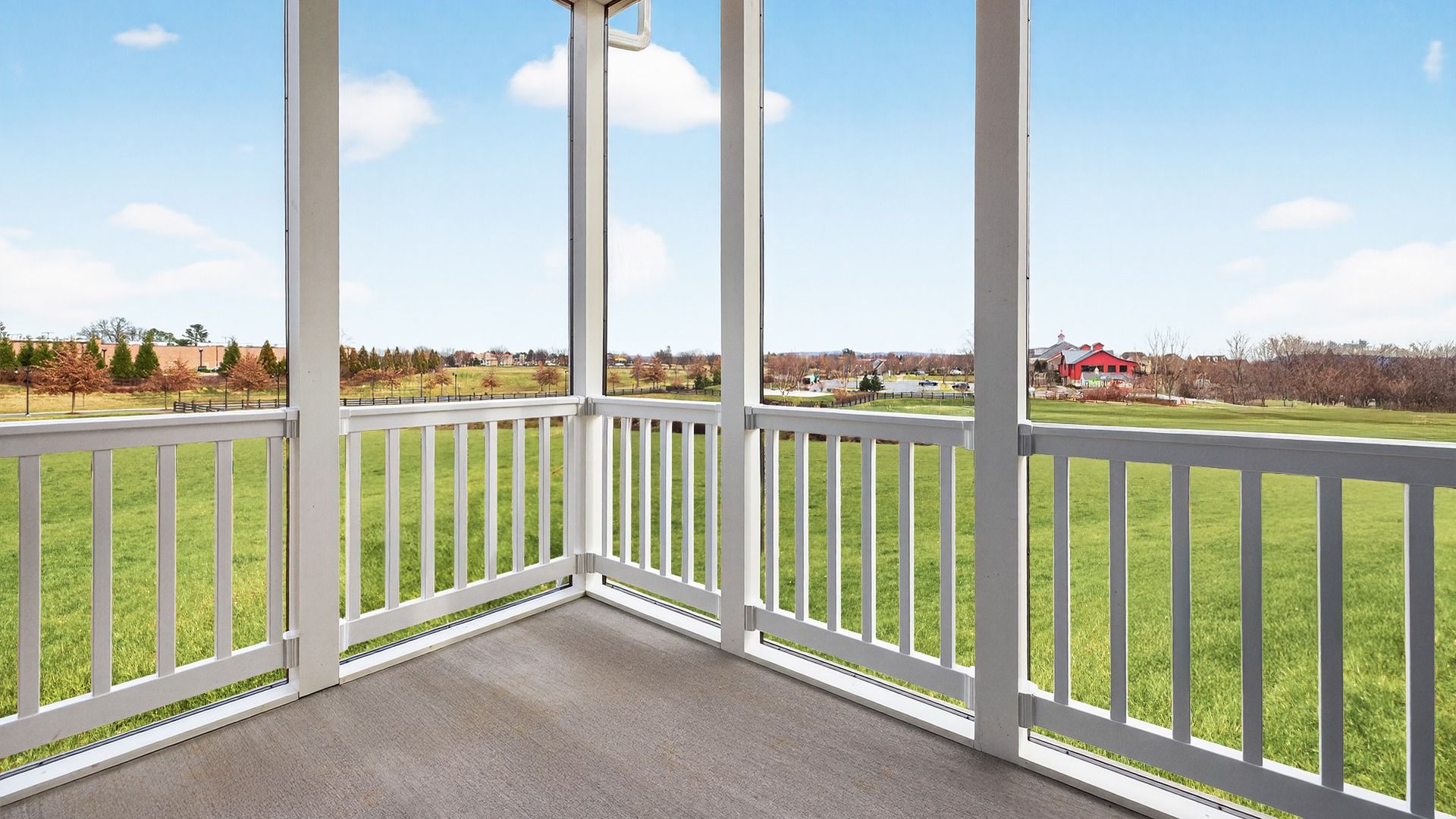 Brunswick Crossing Villas Offer Optional Covered or Screened Porches