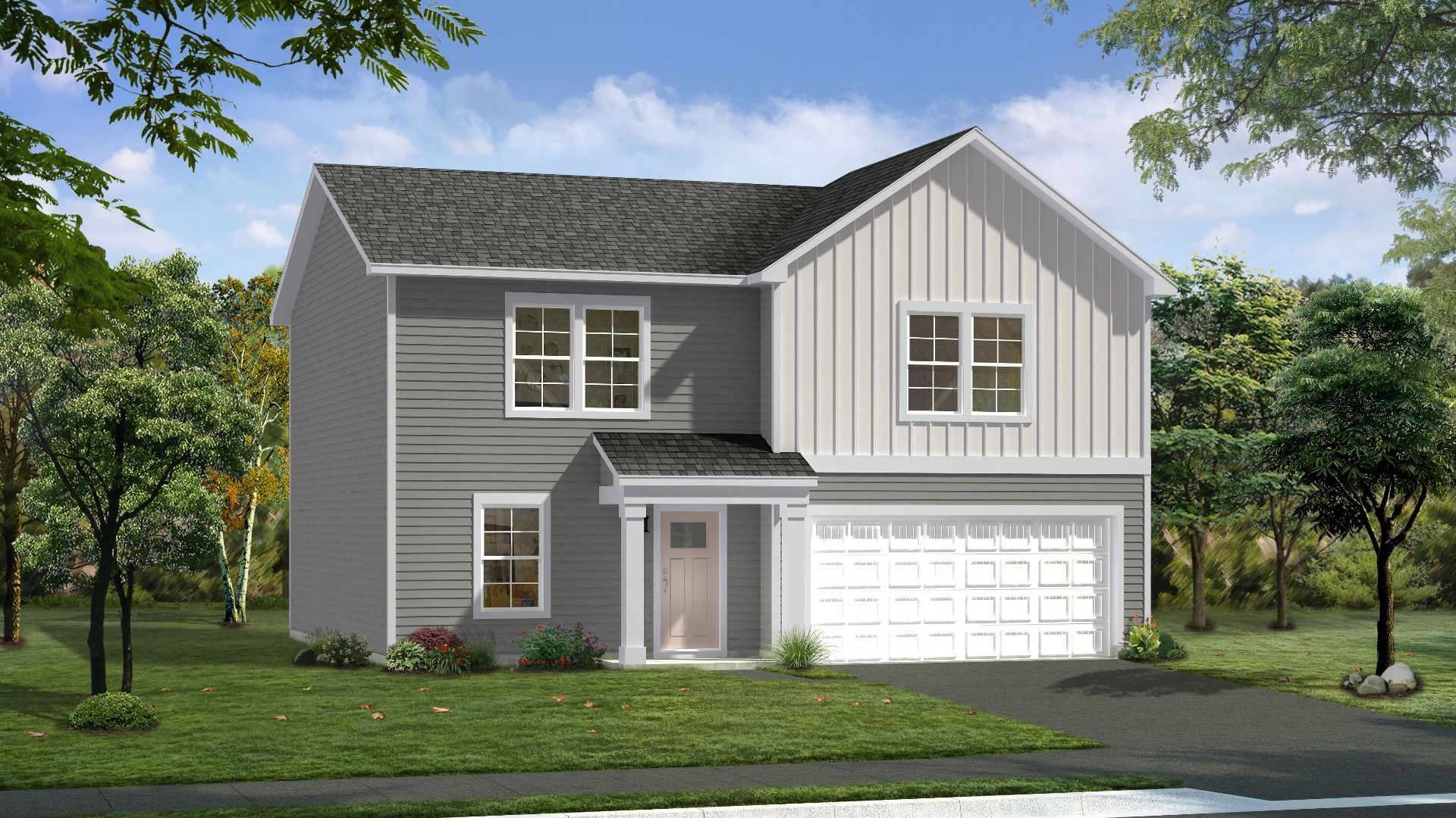 Whitehall II - Spring View Farms Single Family Homes: Chambersburg, Pennsylvania - DRB Homes
