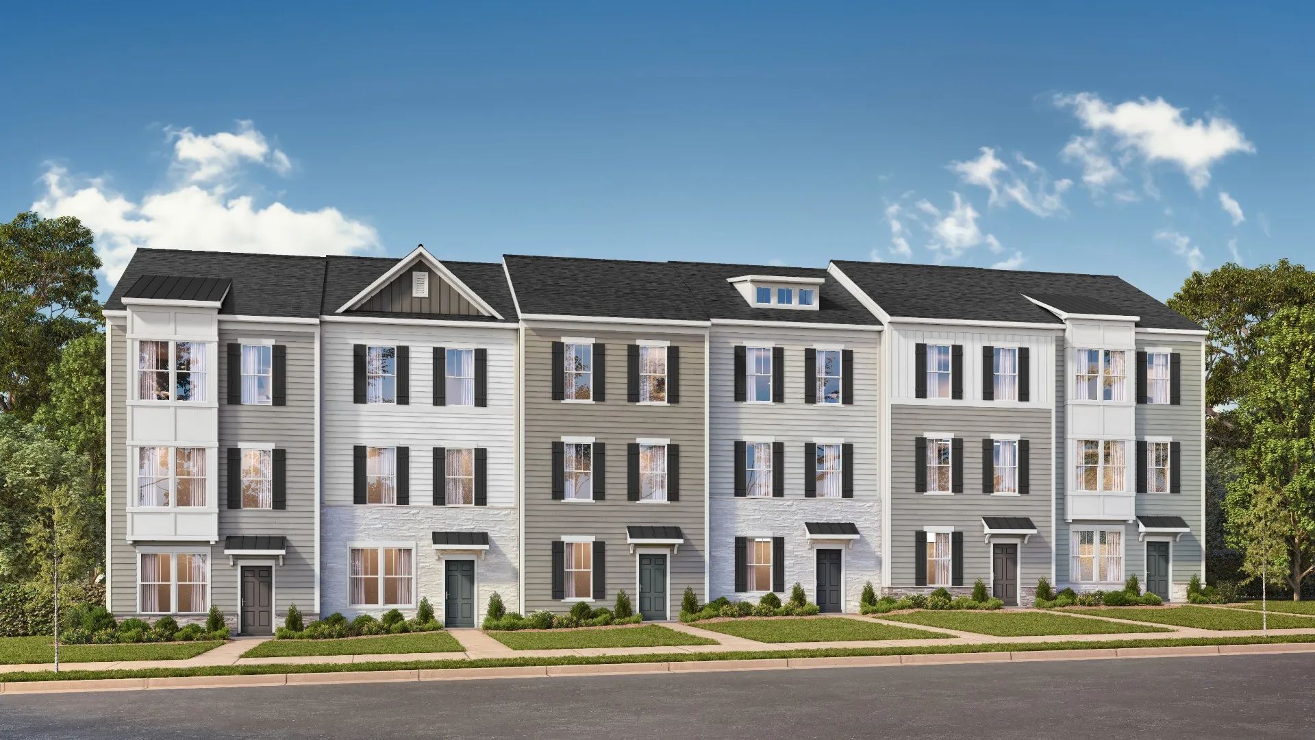 Welcome to The Upton 2-car rear load garage townhome located 3 minutes from downtown Frederick