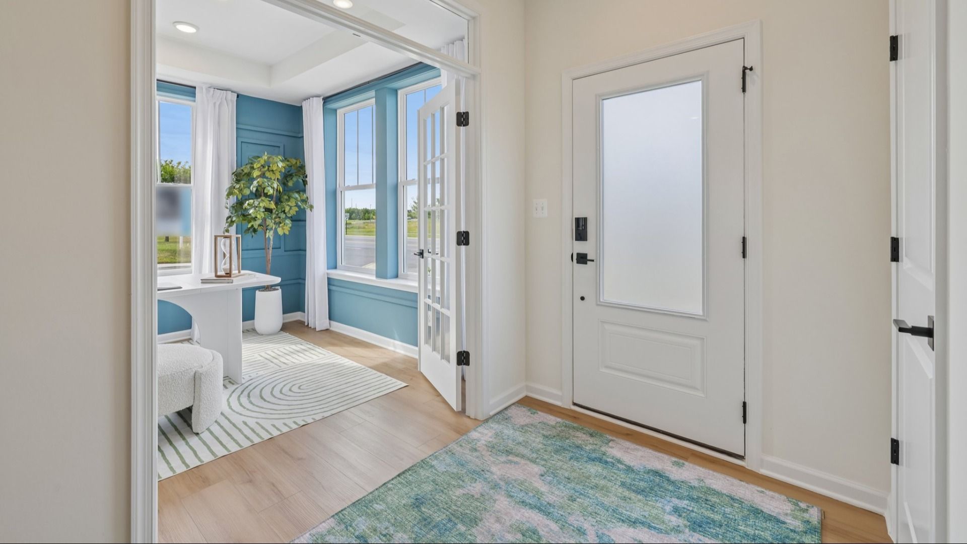 The Upton First Floor Private Study & Entryway