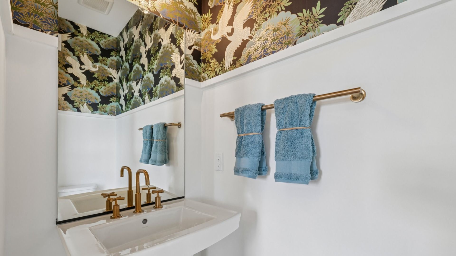 Enjoy the convenience of a half bath off the Great Room