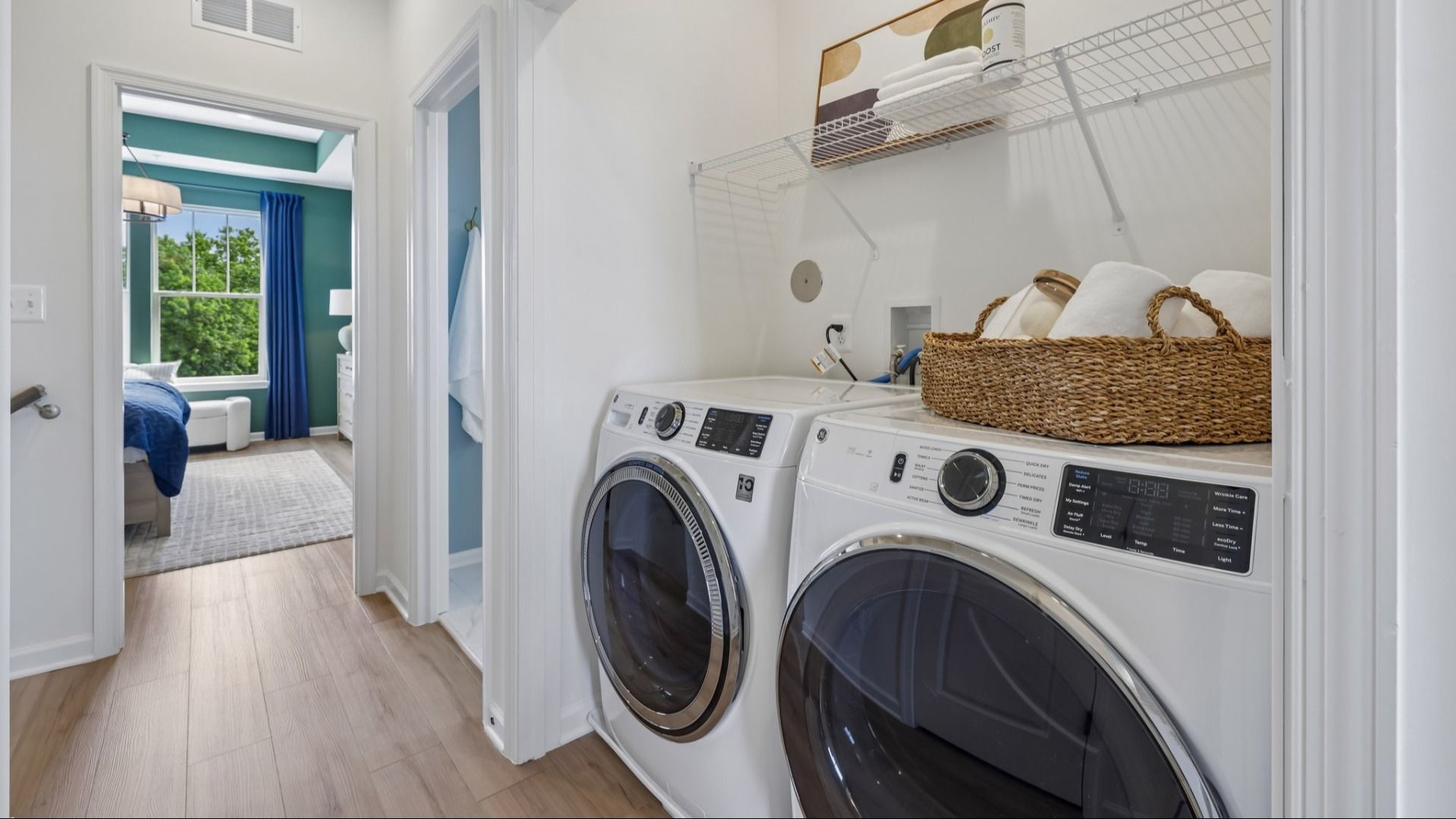 Convenient Upper Level Laundry