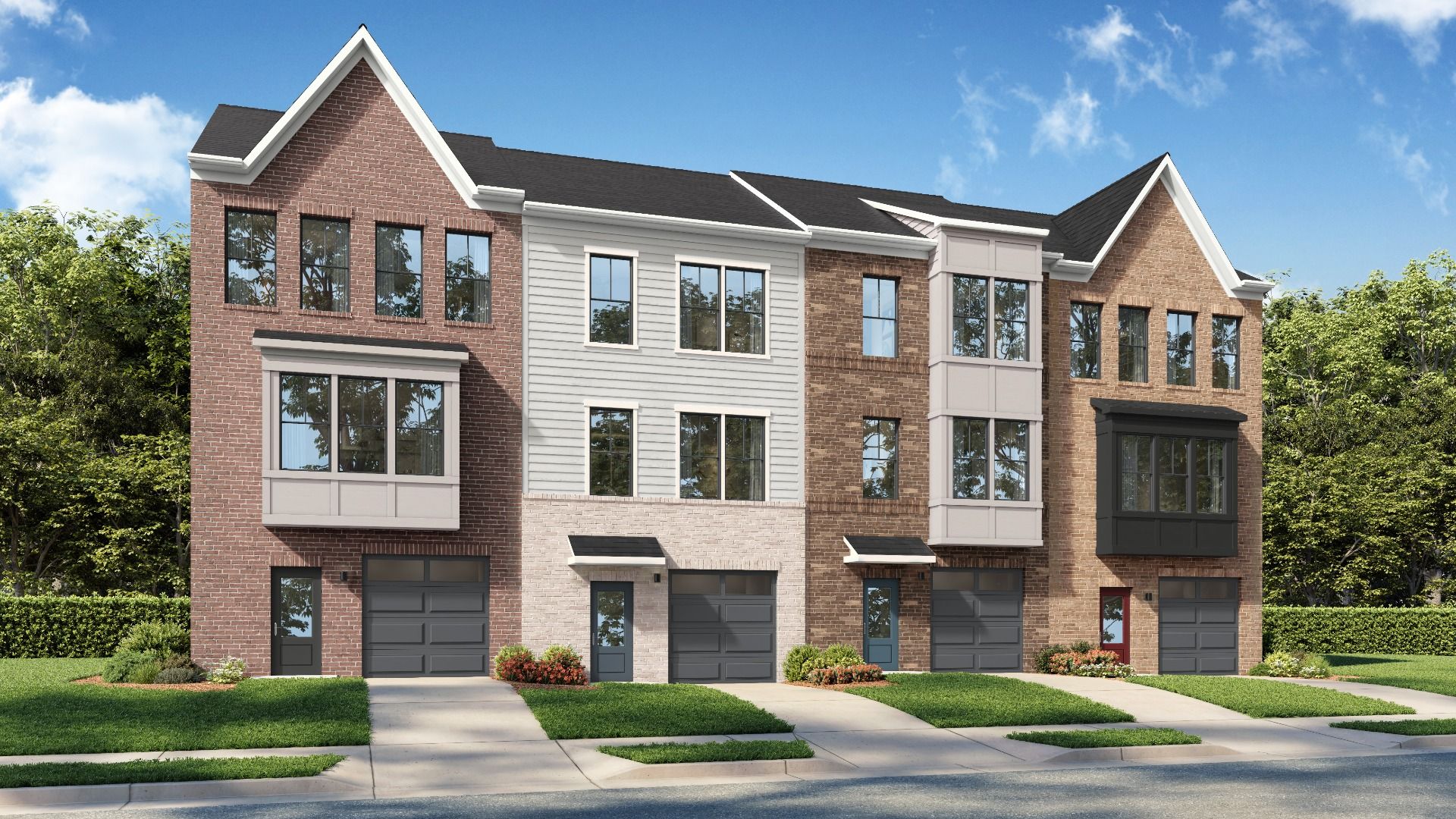 Bradford - Everleigh at Parkside: Upper Marlboro, Maryland - DRB Homes