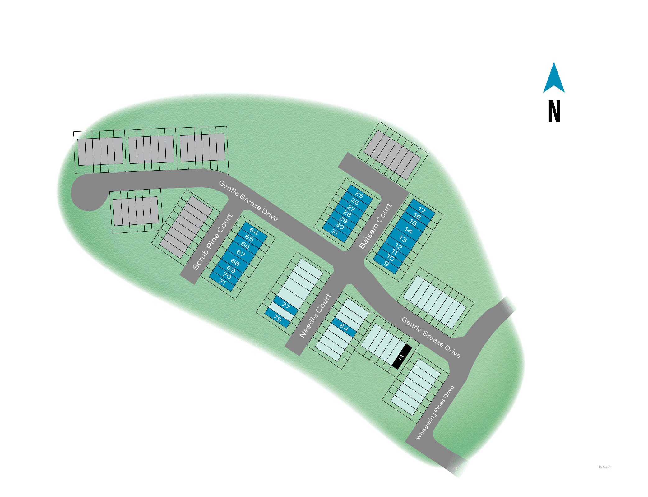Whispering Pines Townhomes in Bunker Hill, WV New Homes by DRB Homes