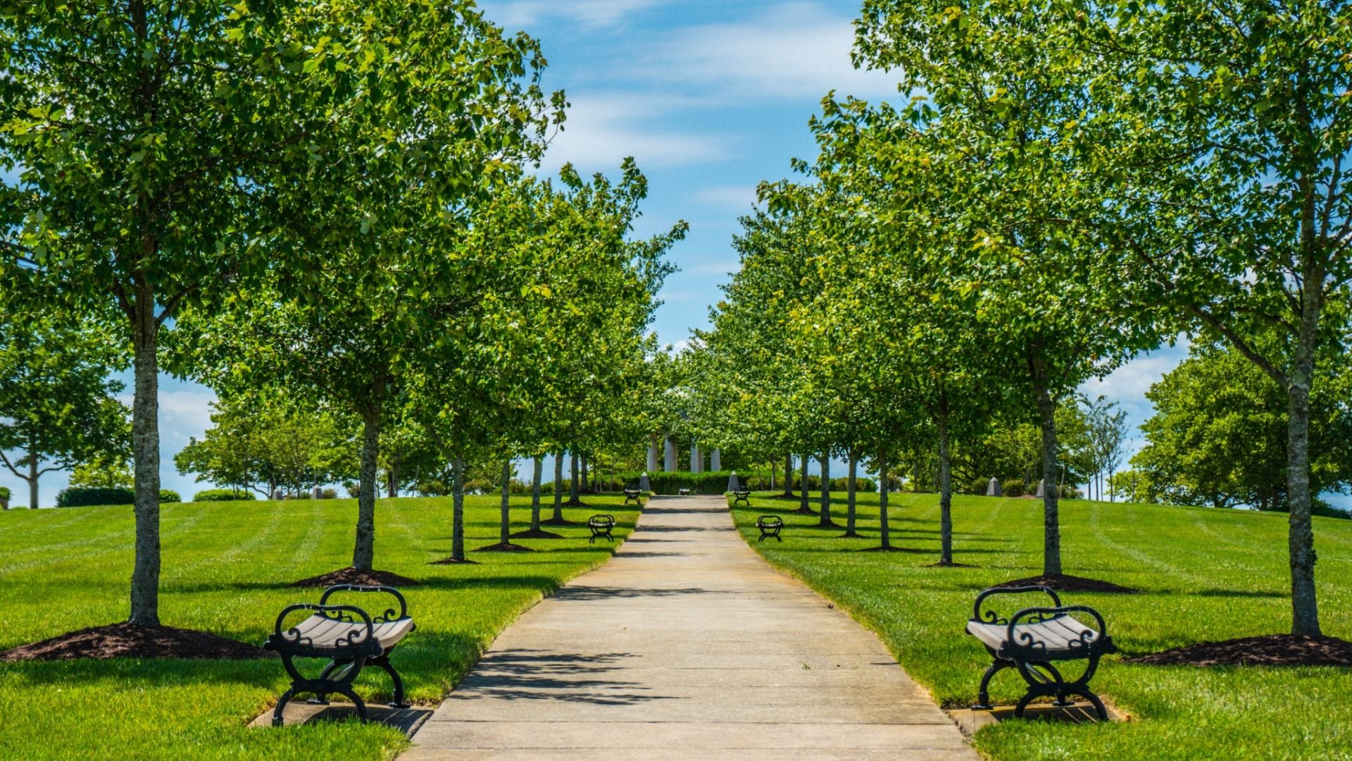 Huntfield offers open spaces outdoors with seating, prime relaxation spots.