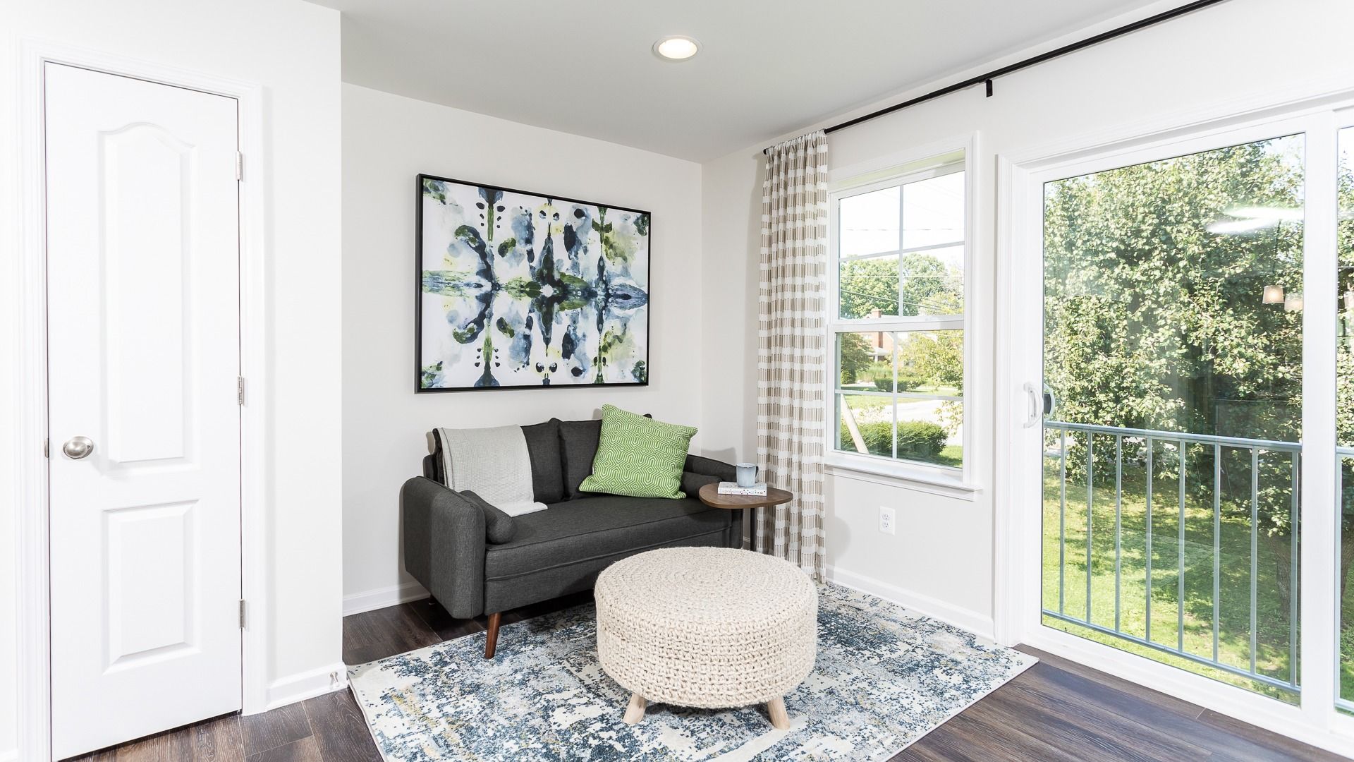 The sunroom in the York II floor plan offers a bright, airy space for relaxing or entertaining.