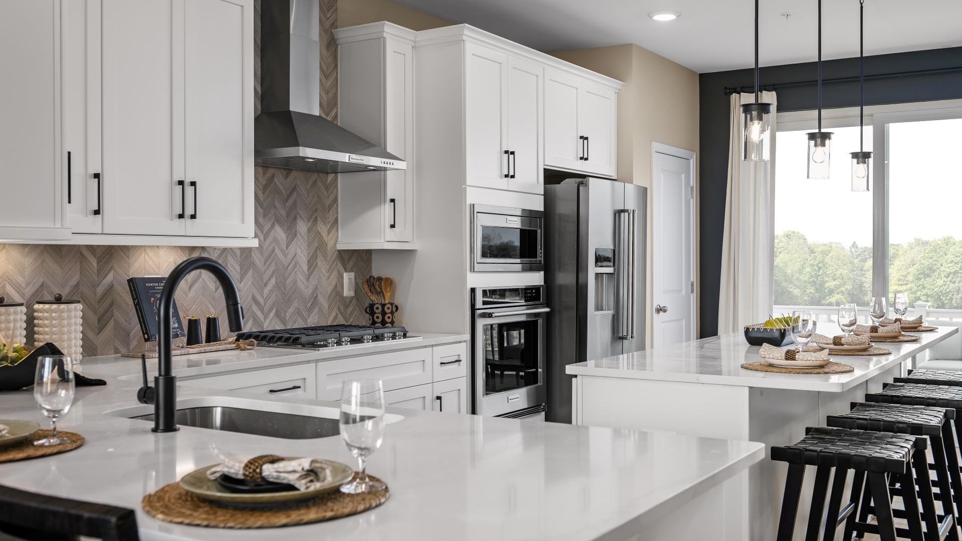 Pratt Townhome Kitchen at Greenleigh