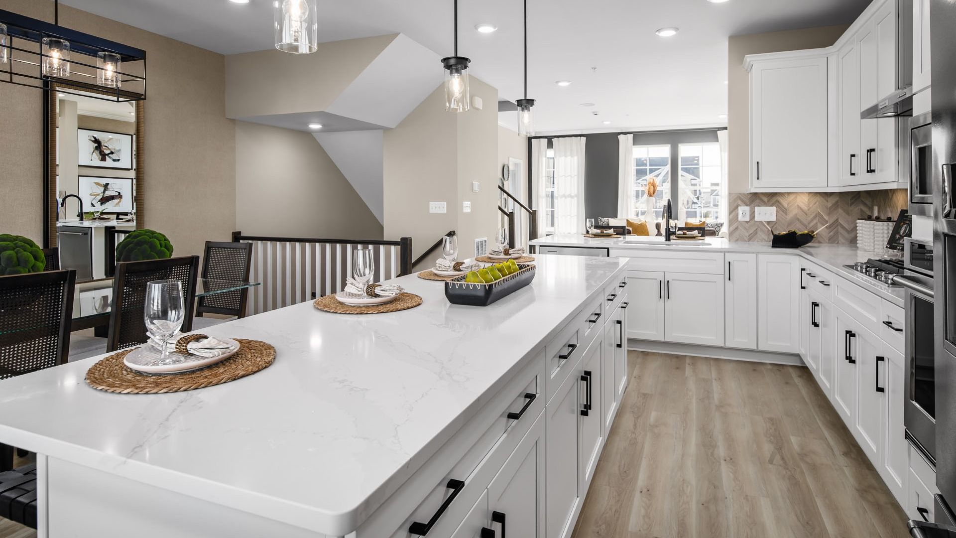 Pratt Townhome Kitchen at Greenleigh
