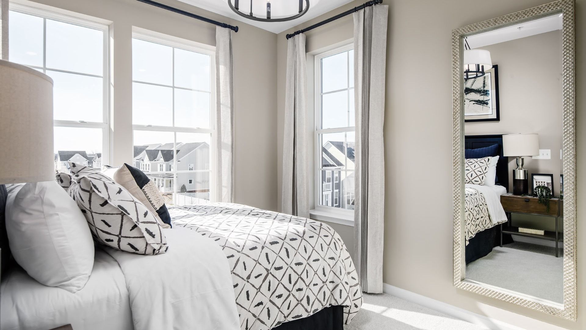 Pratt Townhome Secondary Bedroom at Greenleigh