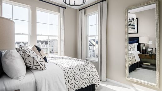 Pratt Townhome Secondary Bedroom at Greenleigh