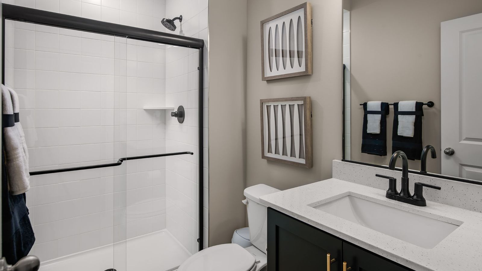 Pratt Townhome Secondary Bathroom at Greenleigh
