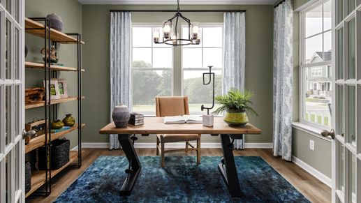Bridgeport II Home Office at Brunswick Crossing