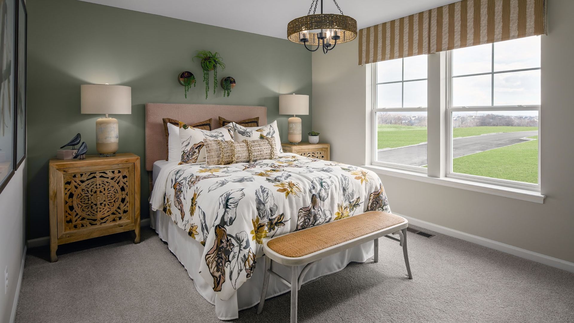 Bridgeport II Secondary Bedroom at Brunswick Crossing