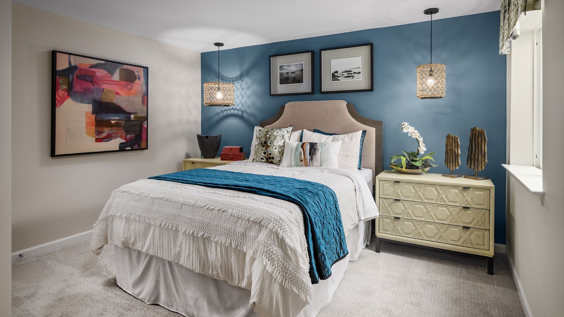 Bridgeport II Secondary Bedroom in Lower Level at Brunswick Crossing