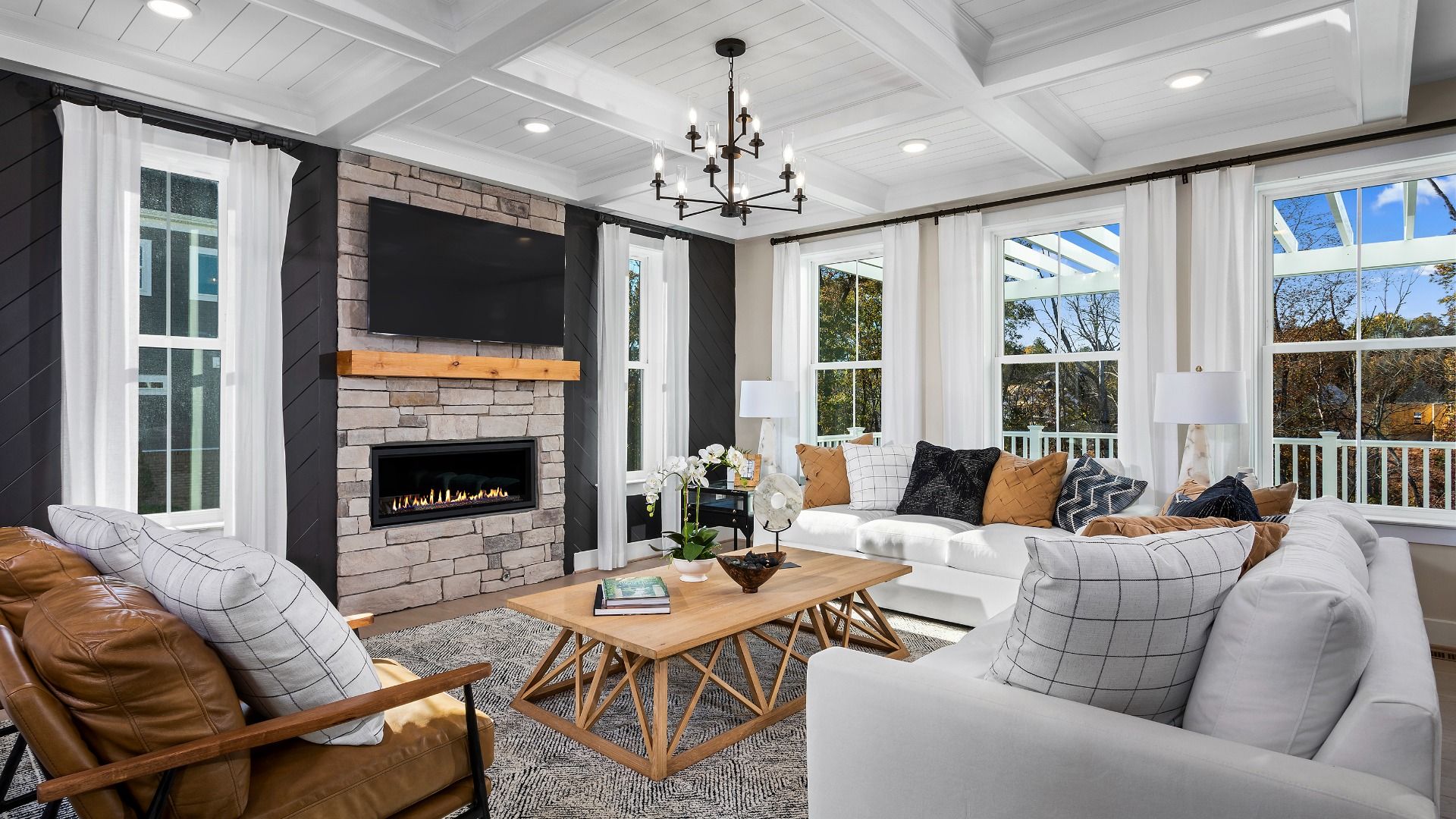 Emory II Living Room at South Lake