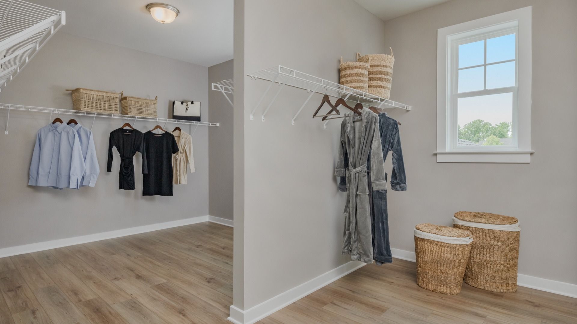 Oversized Walk-In Closet in the Owner's Suite of the Richmond at South Lake