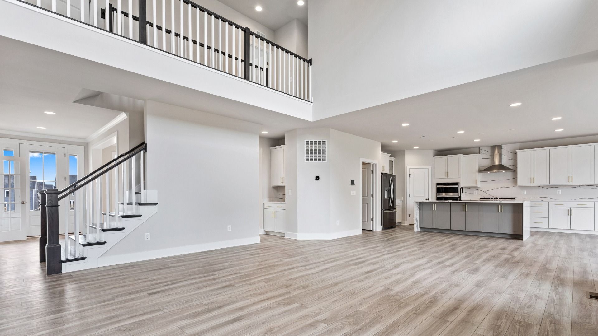 Albemarle 2-Story Living Room at South Lake