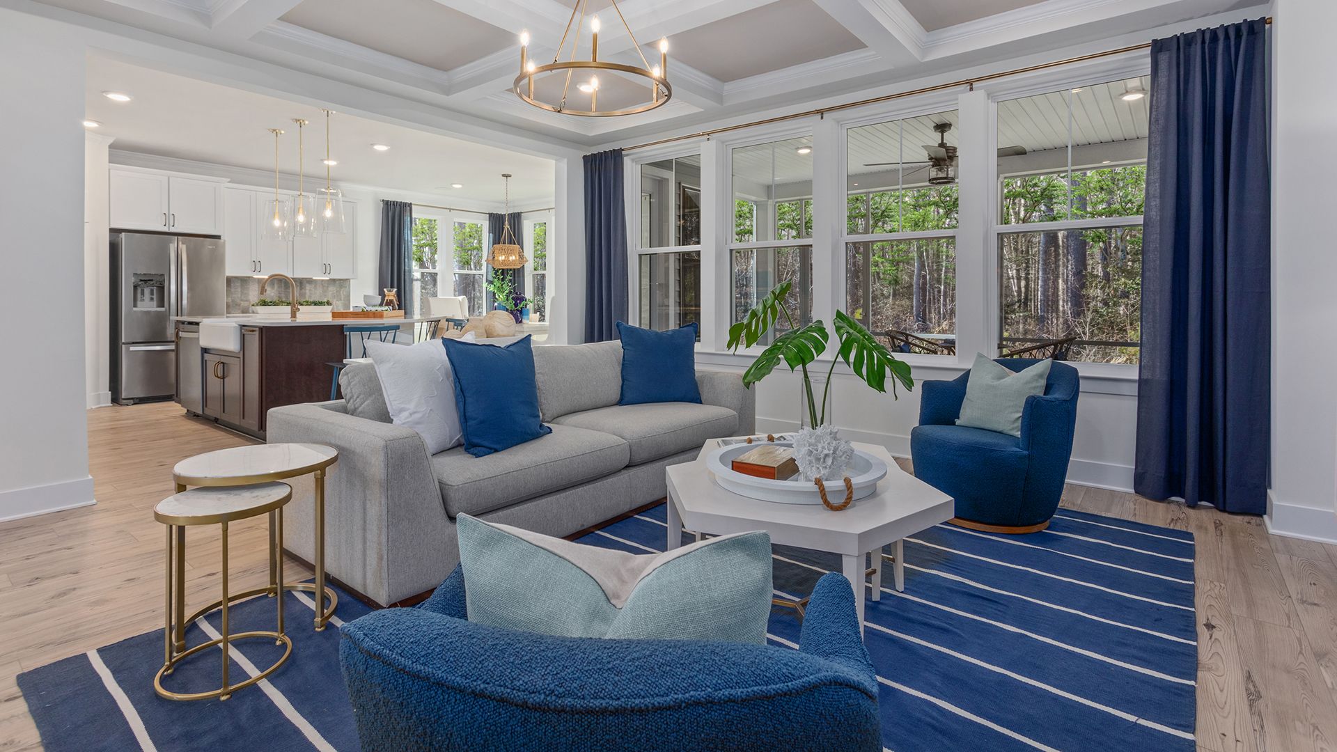 Spacious Great Room in the Barbados at South Lake