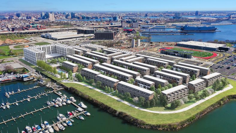 3D Aerial Rendering of Locke Landing