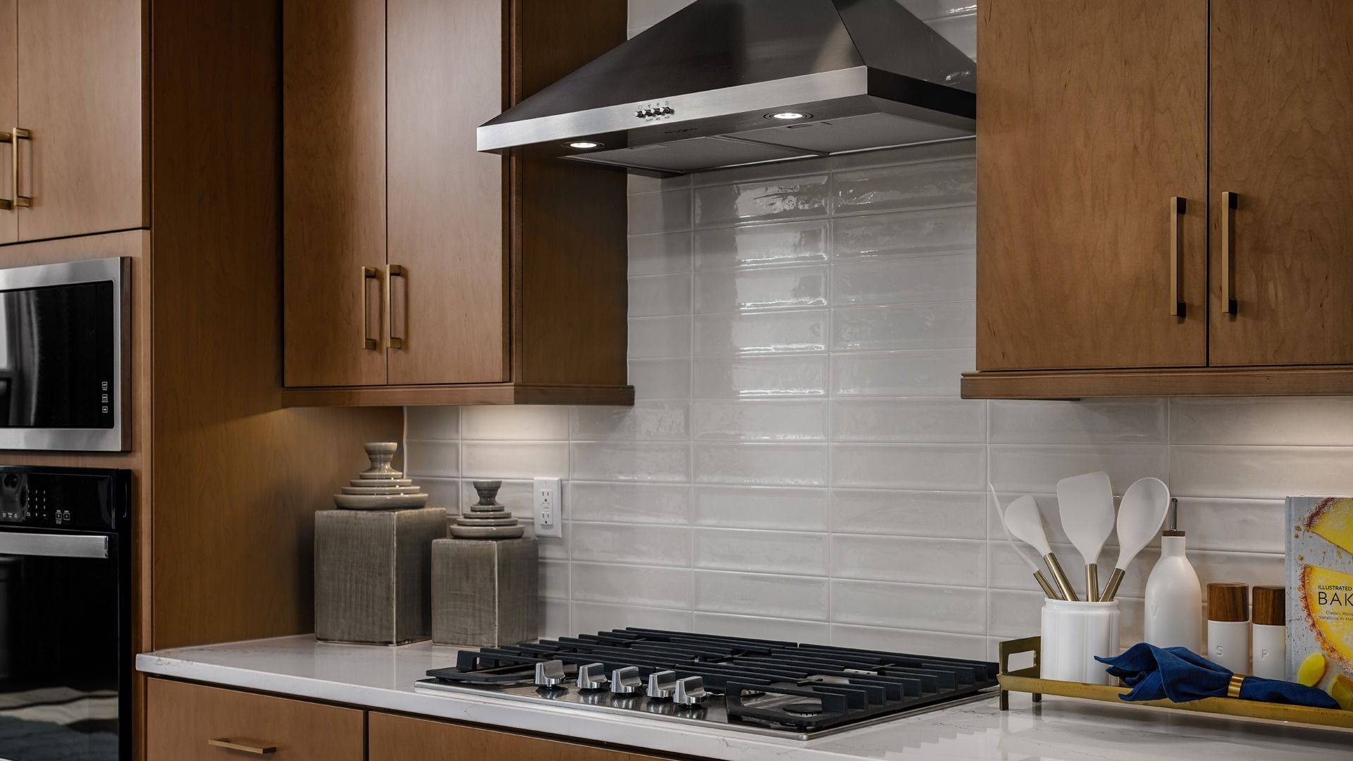 Bridgton Townhomes Kitchen Details at Locke Landing