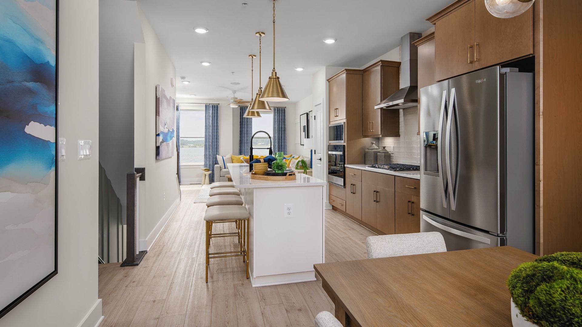 Bridgton Kitchen and Dining Area