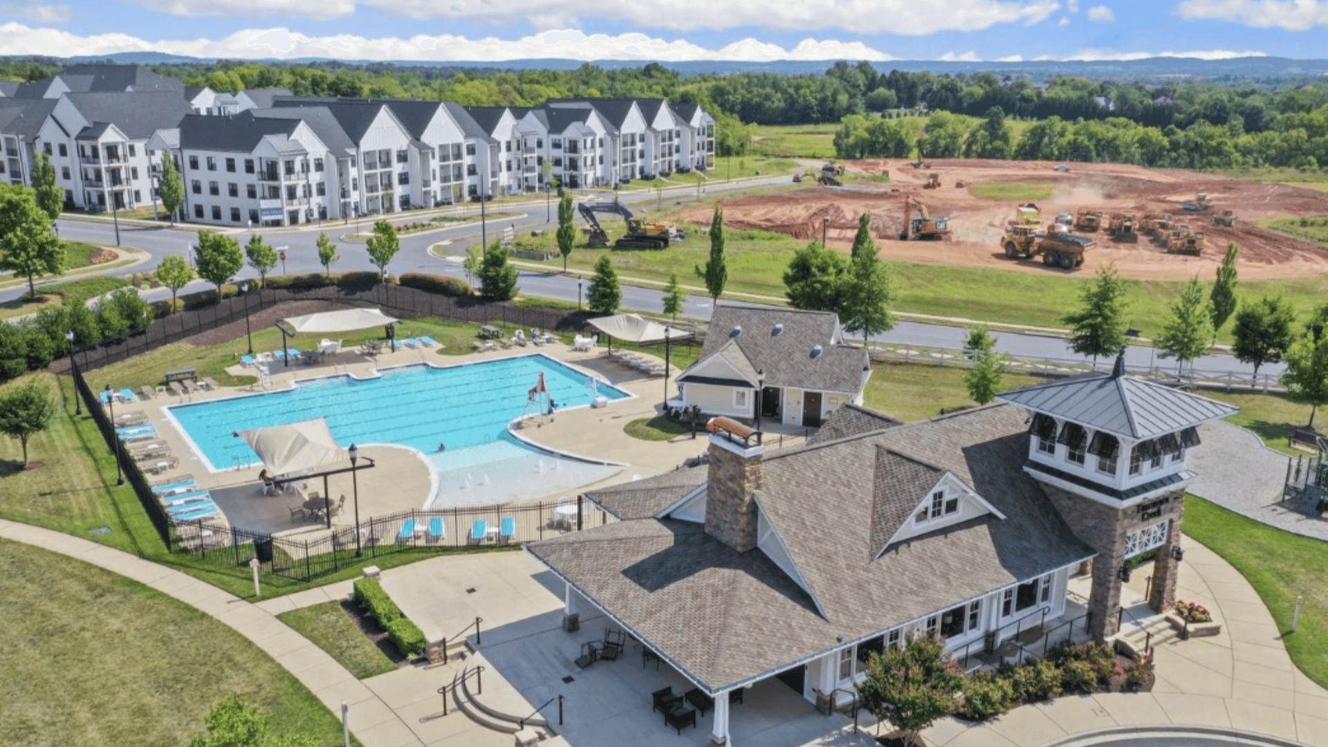 Tuscarora Creek Clubhouse and Pool in Frederick County, MD