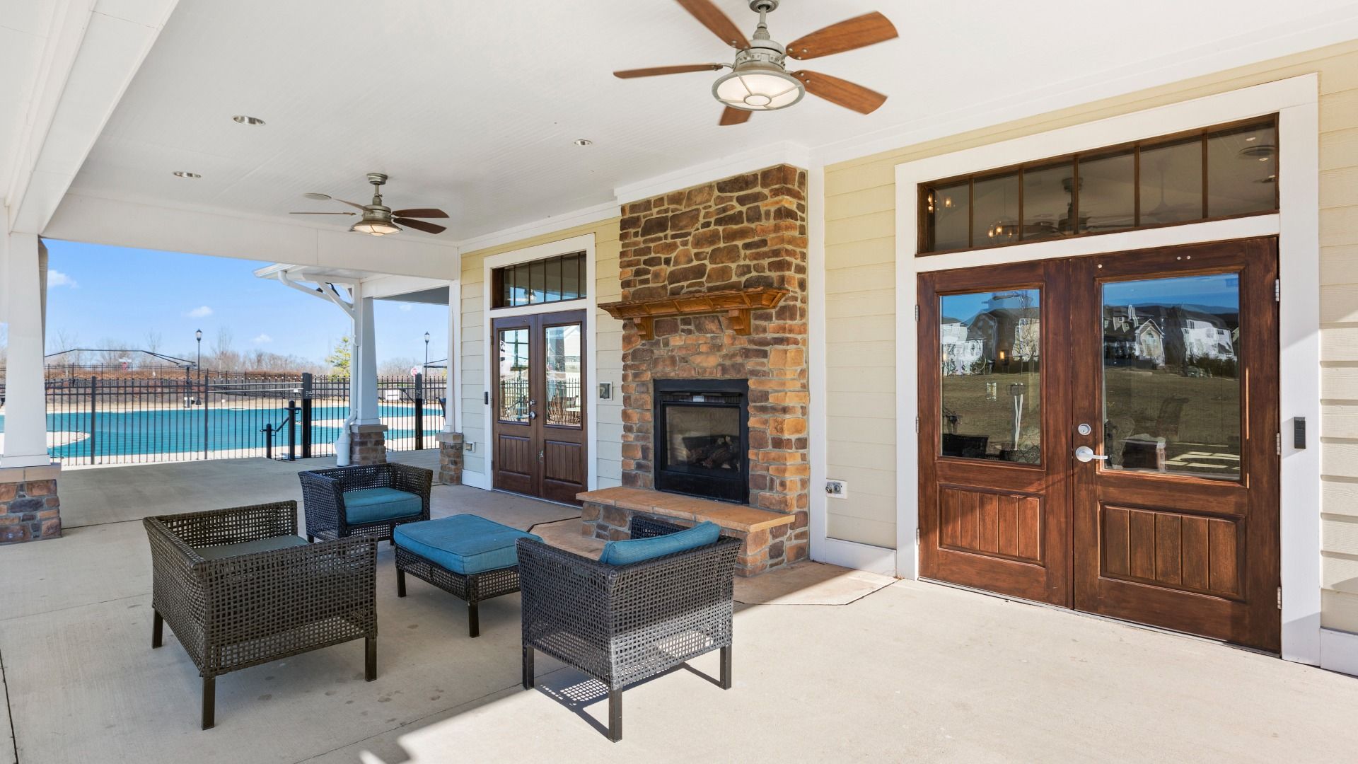 Tuscarora Creek Clubhouse Patio