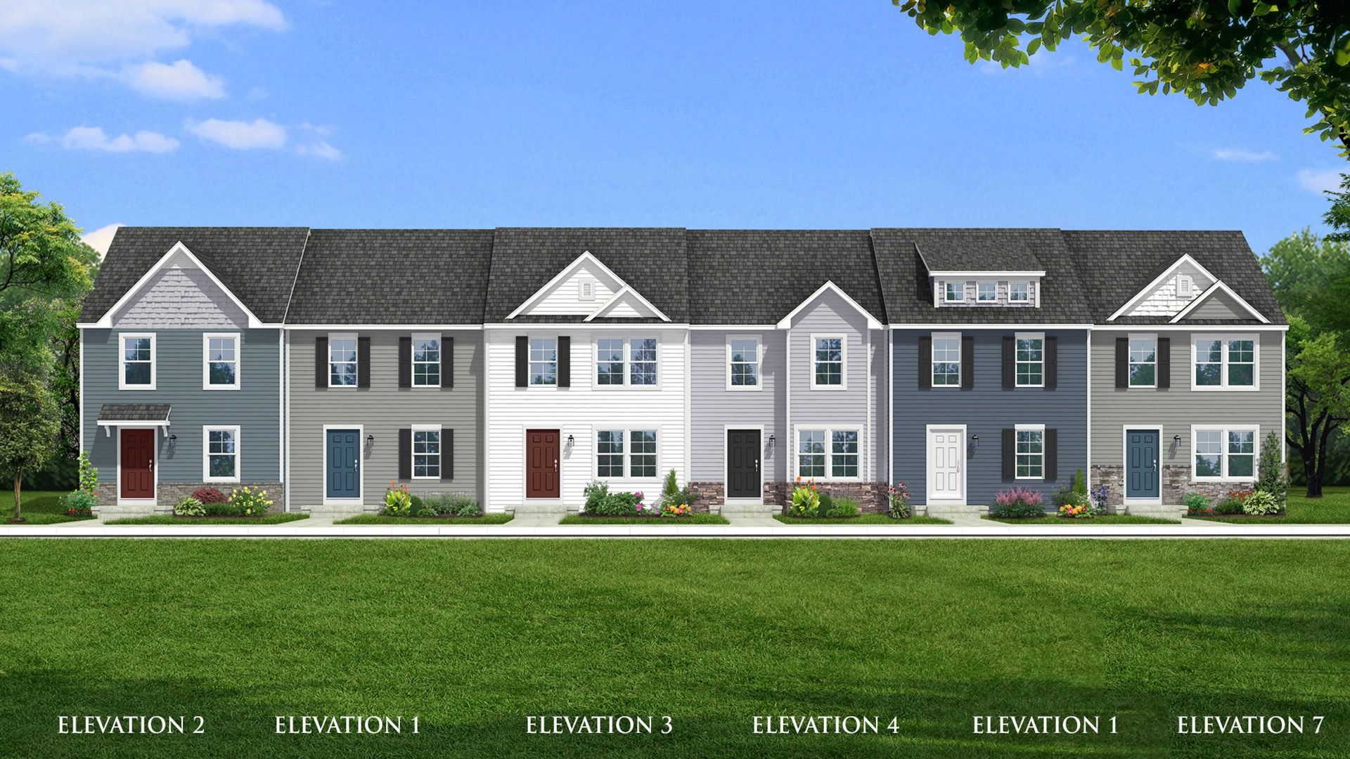 Whispering Pines Townhomes in Bunker Hill, WV New Homes by DRB Homes