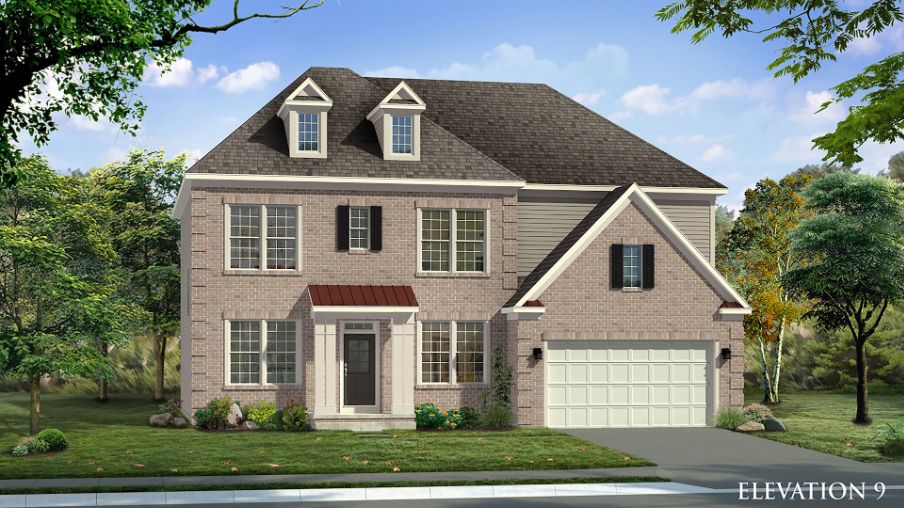 Emory Elevation 9 with Full Brick
