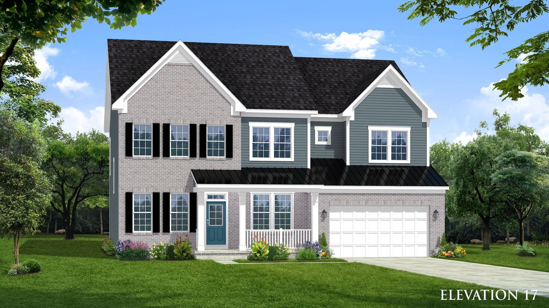 Emory II Elevation 17 at Brunswick Crossing