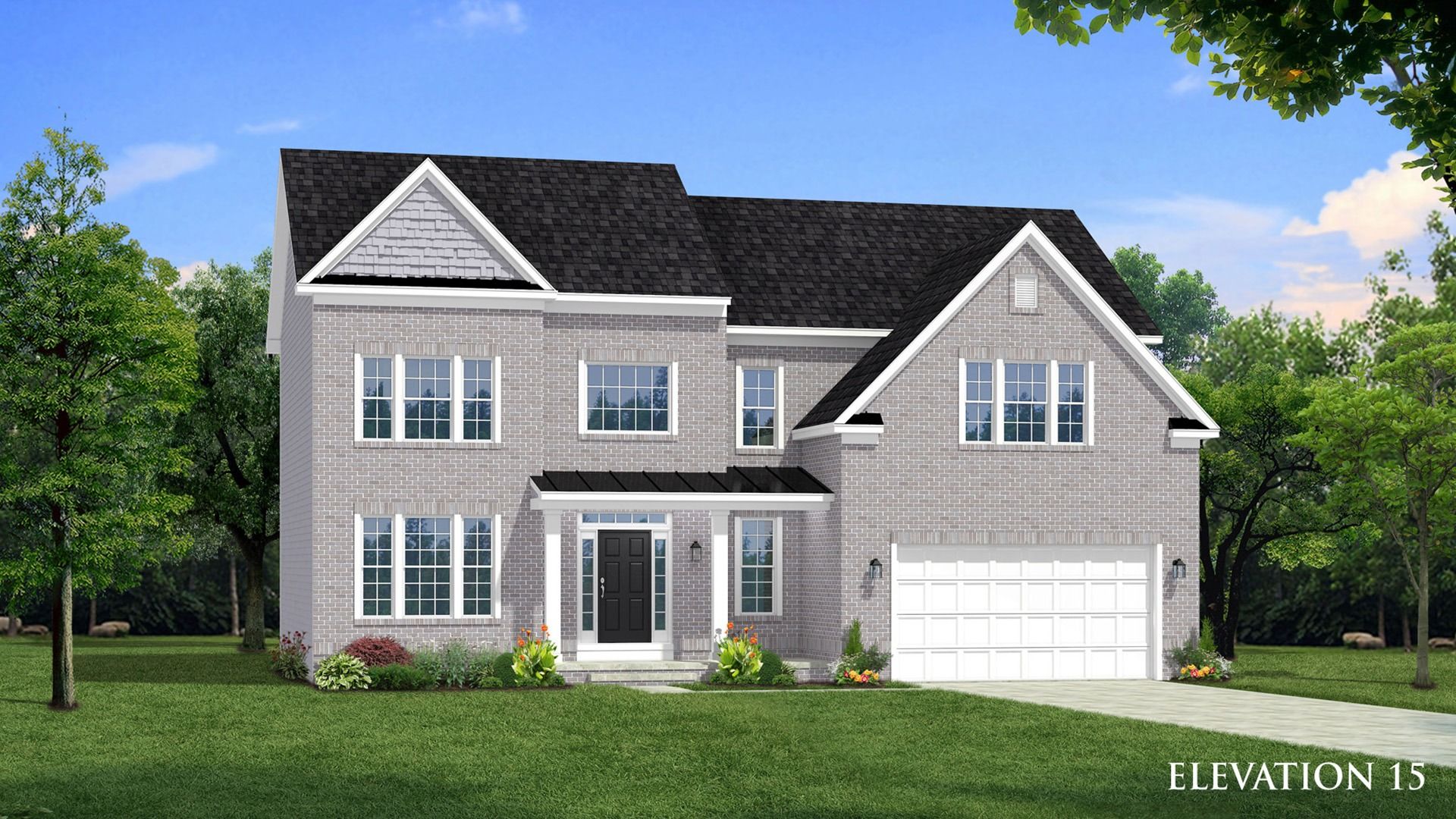 Oakdale II Elevation 15 at Brunswick Crossing
