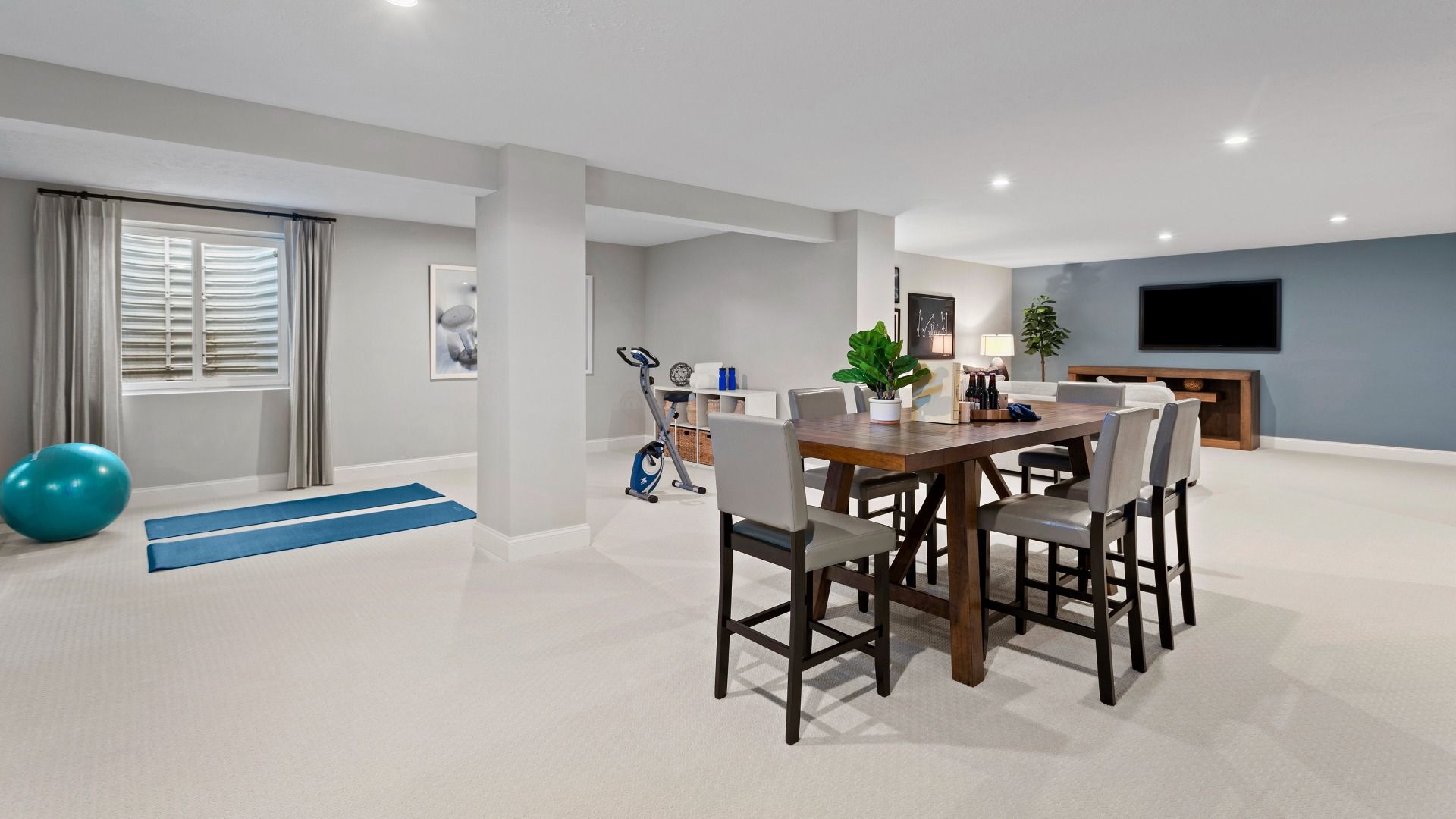 Cumberland II Finished Lower Level