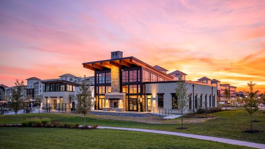 Clubhouse with pool in Greenleigh Community