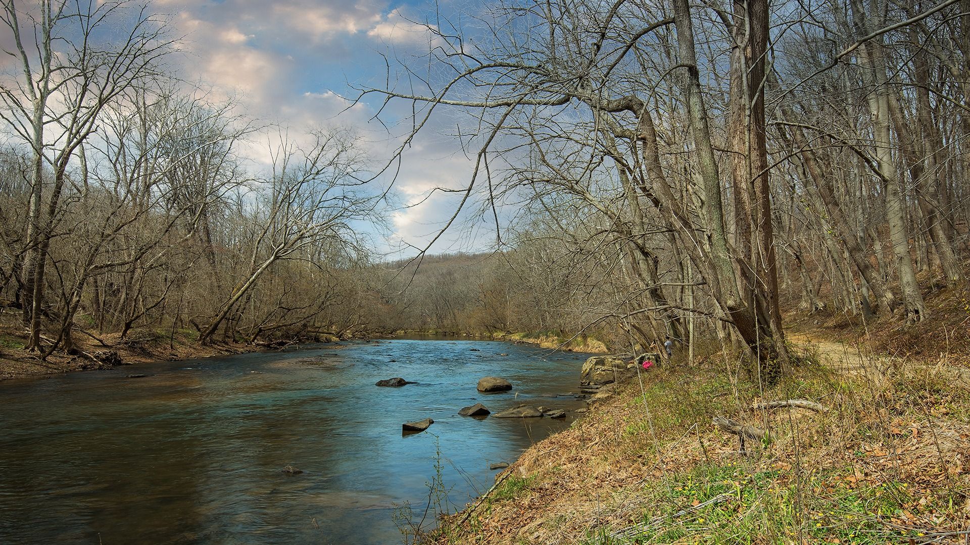 Enjoy the trails Nearby Gunpowder State Park