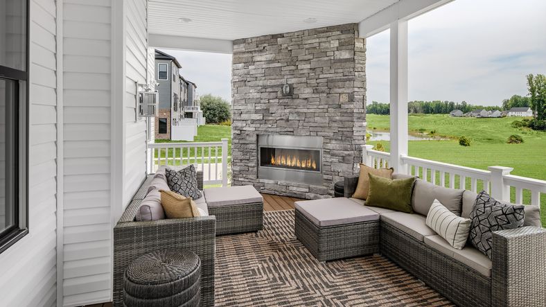 Albemarle Outdoor Living Space at Tuscarora Creek East