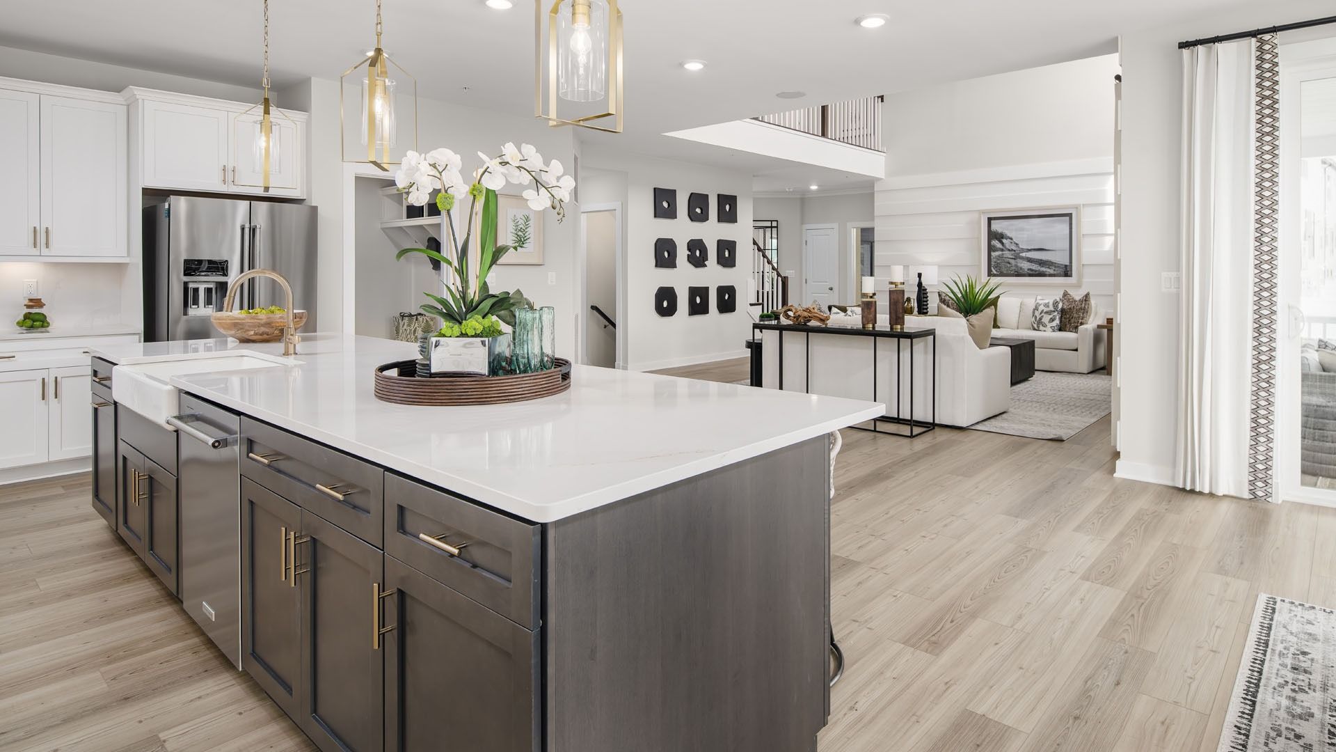 Albemarle Kitchen and Living Room