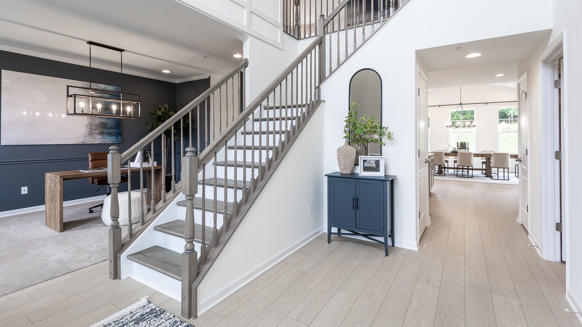 Entry level view of the Oakdale II home plan at Huntfield.