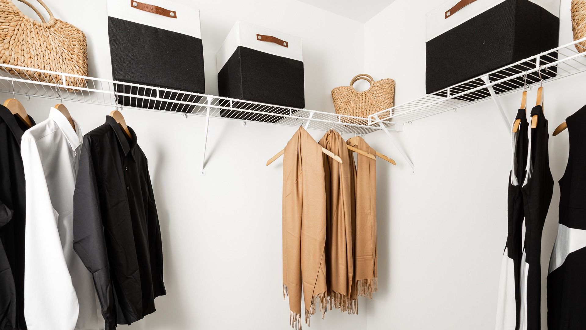 Organize in style with the expansive walk-in closet in the Bedford II floor plan.