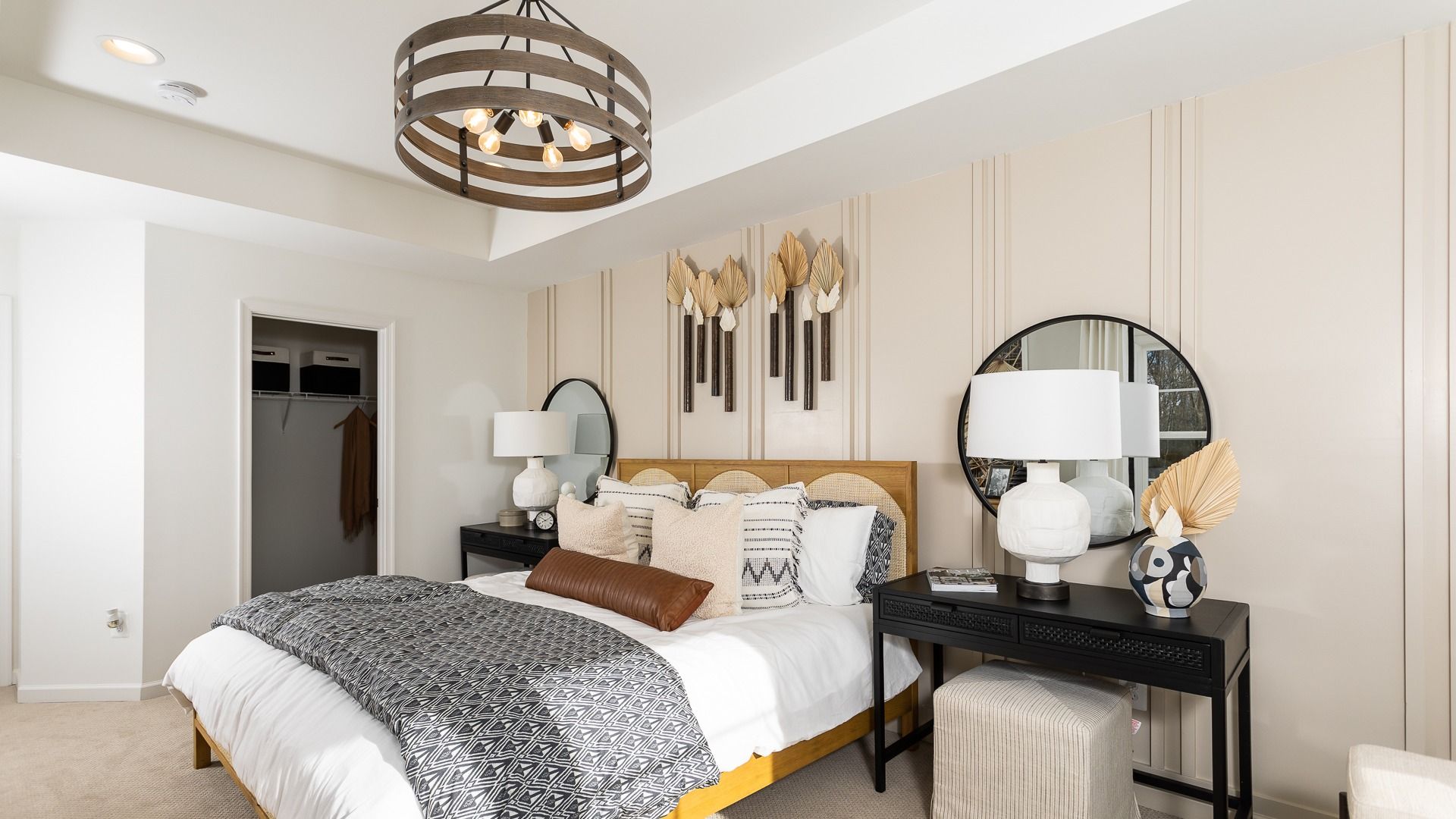 Unwind in the spacious and elegant owner’s suite of Bedford II floor plan.