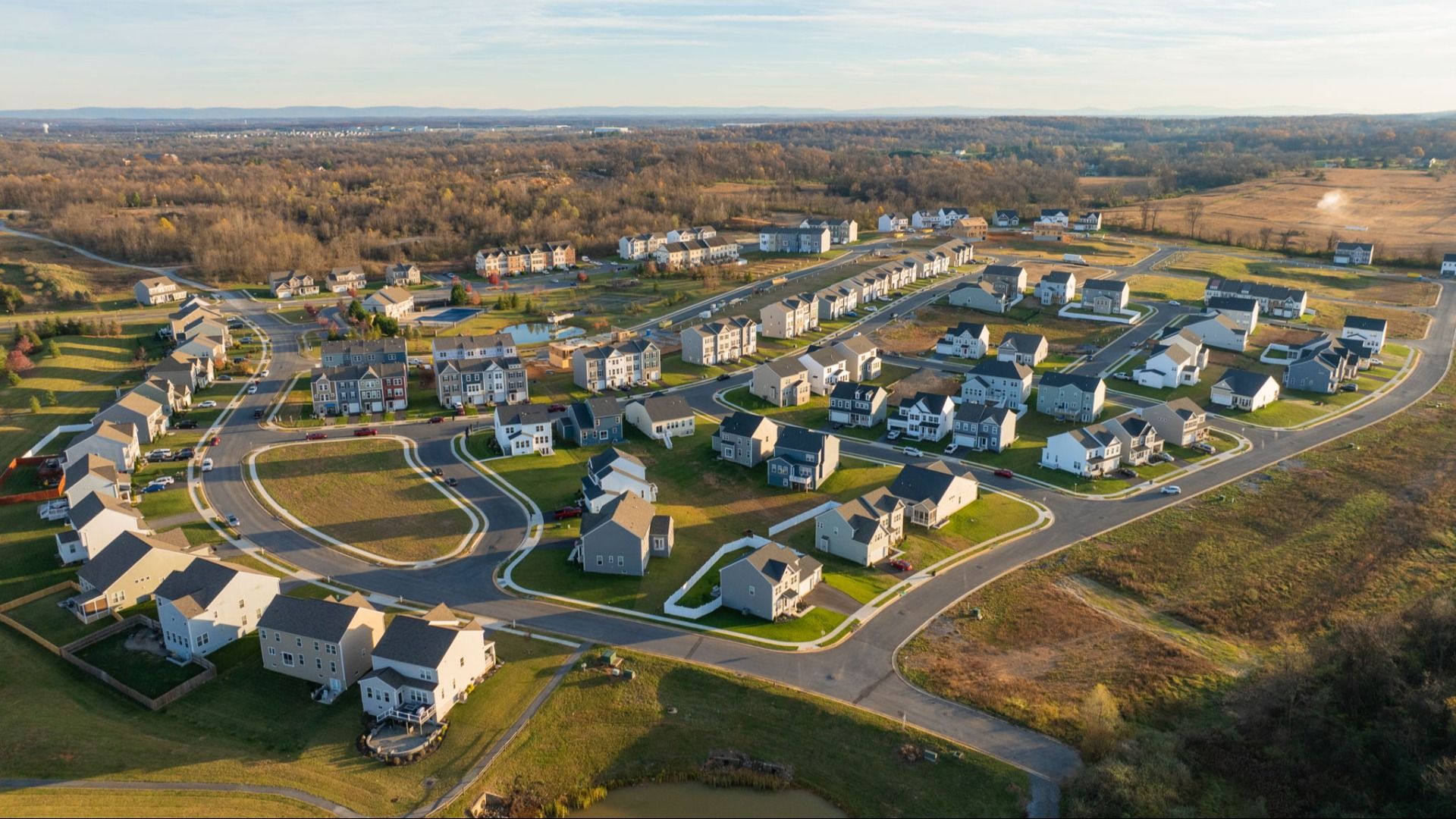 A southeastern-facing view of Martinsburg Station phase 3B.